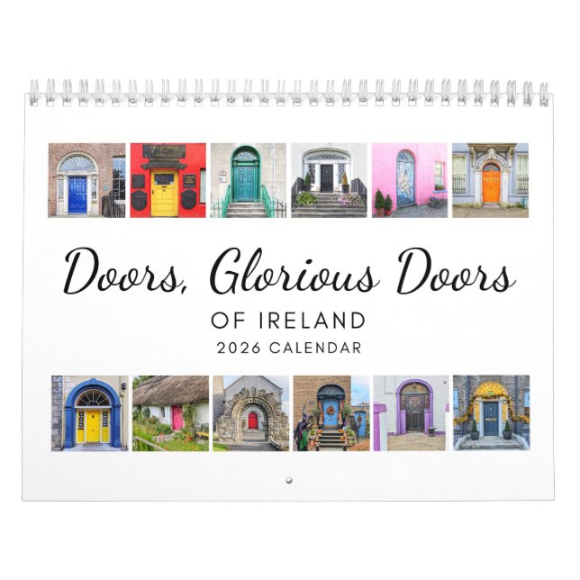 Doors of Ireland 2026 Calendar (Cover)