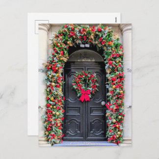 Doors of London: A Festive Christmas Postcard
