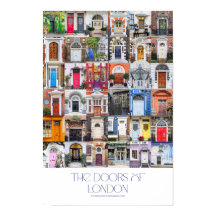 Doors of London Poster