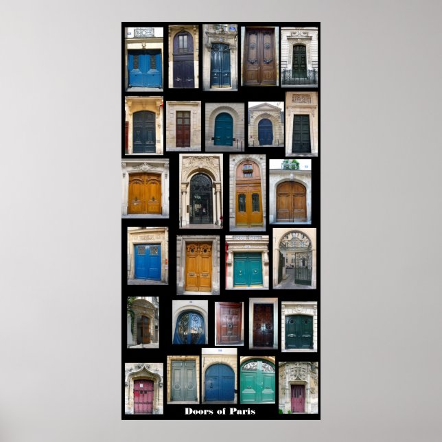 Doors of Paris Poster (Front)