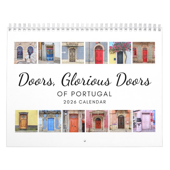 Doors of Portugal 2026 Calendar (Cover)