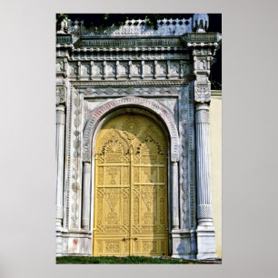 Doorway, Ciragan Palace - Istanbul Poster