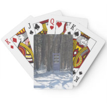 Doorway into the Forest Bicycle Playing cards