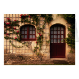 Doorway of rose cottage