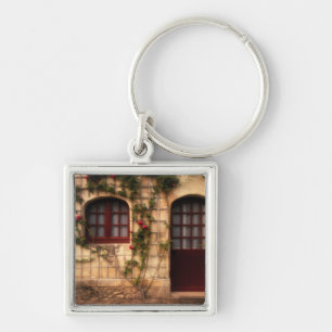 Doorway of rose cottage key ring