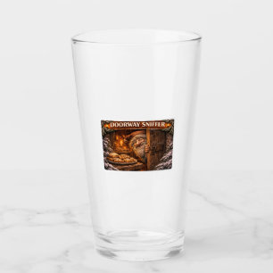 Doorway Sniffer Icelandic Yule Lad Glass
