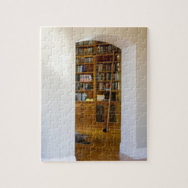 Doorway to Home Library Jigsaw Puzzle (Vertical)