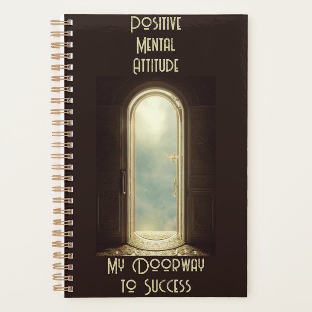 Doorway to Success - Positive Mental Attitude Planner (Front)