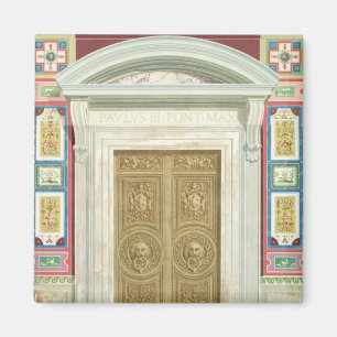 Doorway to the Raphael Loggia at the Vatican, from Magnet