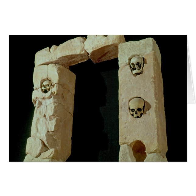 Doorway with Skulls (Front Horizontal)