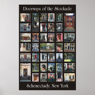 Doorways of the Stockade 24" x 36" poster