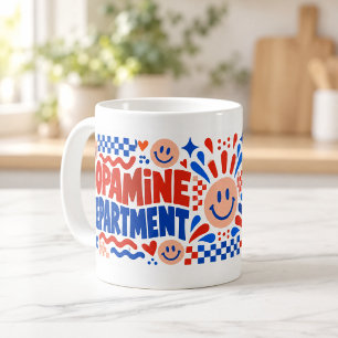 Dopamine Department Bold Graphic Mug