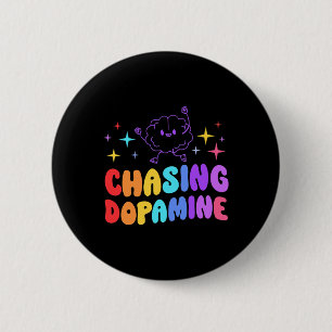 Dopamine Mental Health Aesthetic 6 Cm Round Badge