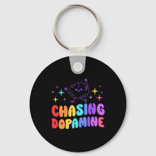 Dopamine Mental Health Aesthetic Key Ring