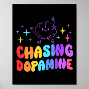 Dopamine Mental Health Aesthetic Poster
