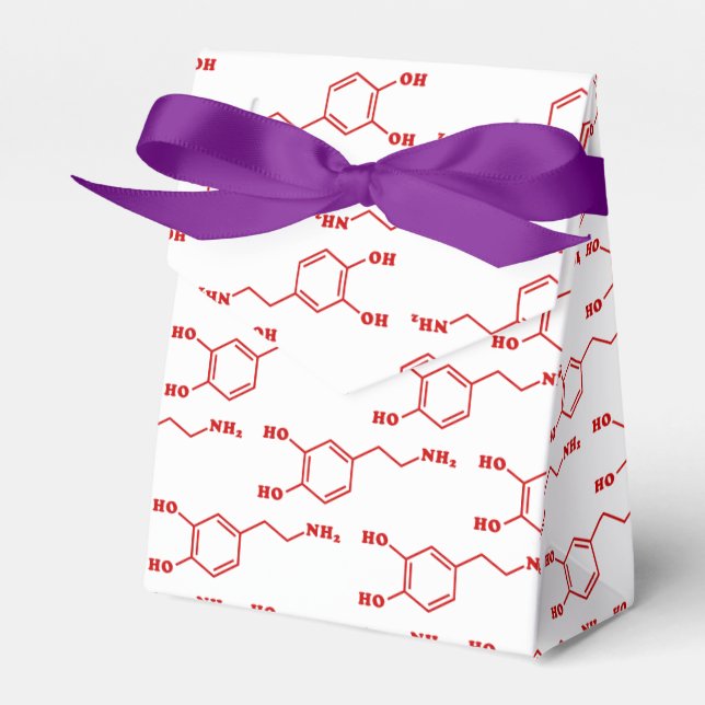 Dopamine Molecular Chemical Formula Favour Box (Front Side)