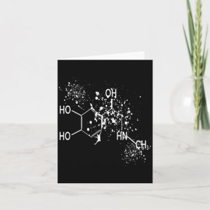Dopamine Molecule Climber Science Bouldering Humou Card