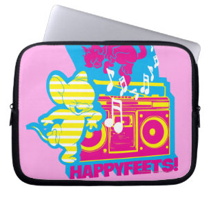 Dope Beats Happy Feets Laptop Sleeve