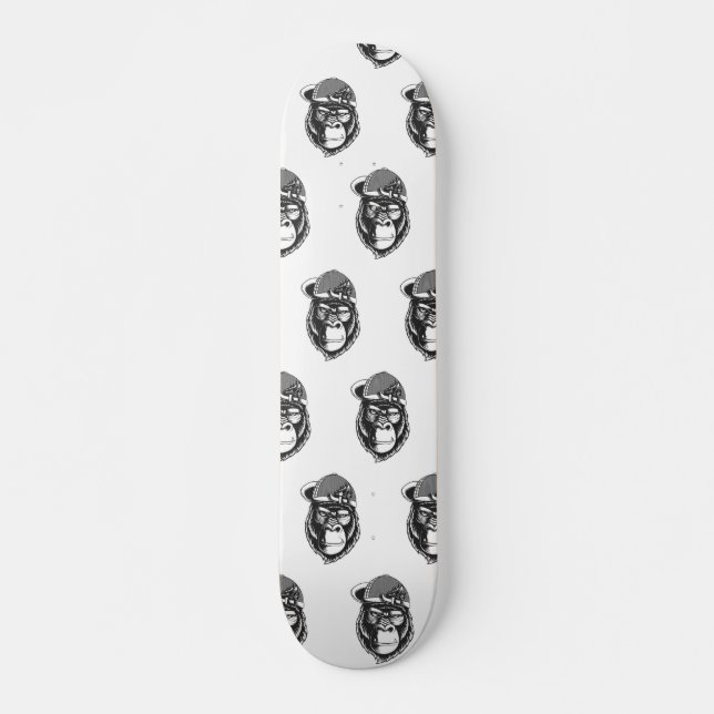 Dope Black Ape  Mug Skateboard (Front)