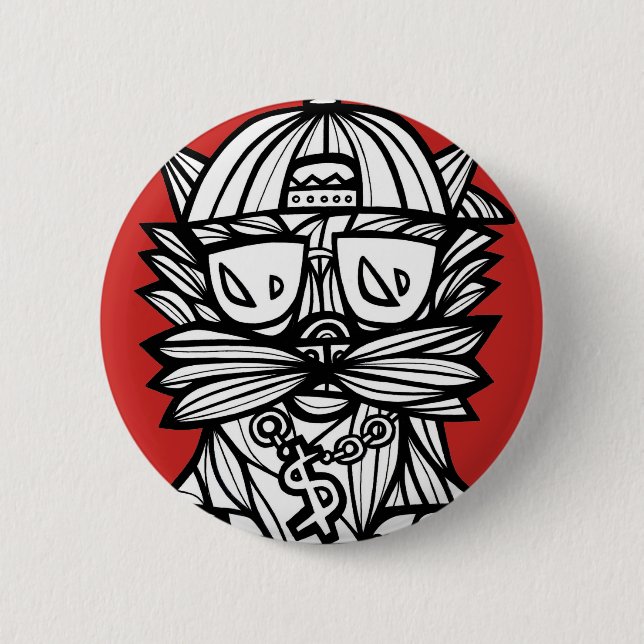 "Dope Evolution" Round Button (Front)