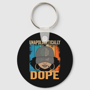 Dope Women Black History Month Juneteenth 1 Key Ring
