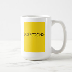 DOPESTRONG LANCE ARMSTRONG PARODY COFFEE MUG