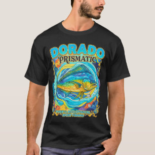 Dorado Prismatic Abstract Mahi Mahi Puerto Rico Sp T-Shirt