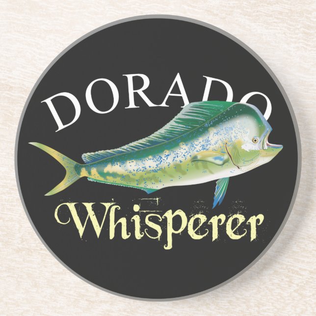 Dorado Whisperer Dark Coaster (Front)