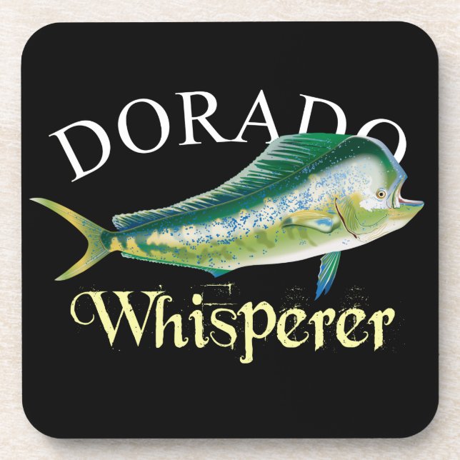 Dorado Whisperer Dark Coaster (Front)