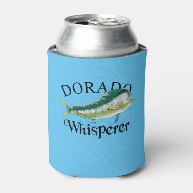 Dorado Whisperer Light Can Cooler (Can Front)