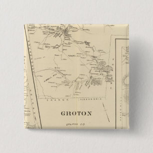 Dorchester, Groton, Benton 15 Cm Square Badge