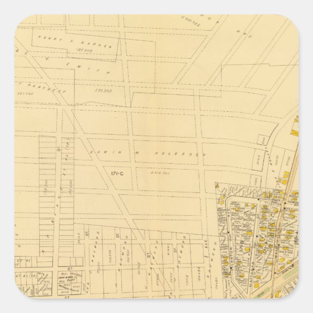 Dorchester, Massachusetts 4 Square Sticker (Front)