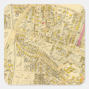 Dorchester, Massachusetts 7 Square Sticker