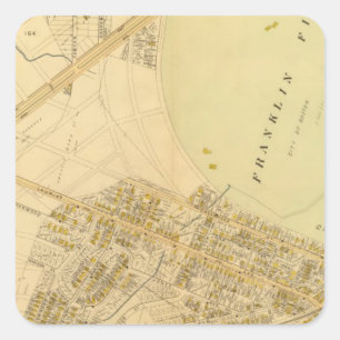 Dorchester, Massachusetts Square Sticker