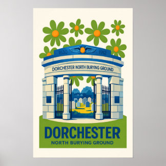 Dorchester North Burying Ground  Poster