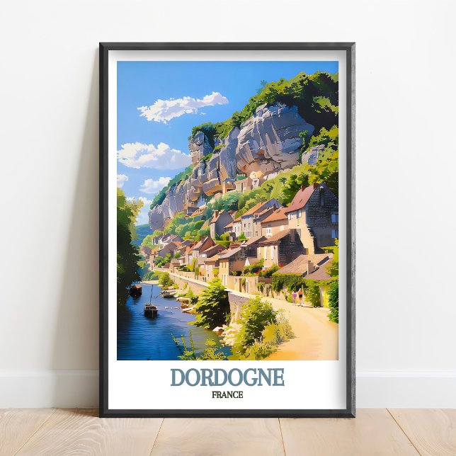 Dordogne France Art - Dordogne Poster - La Roque  (Creator Uploaded)