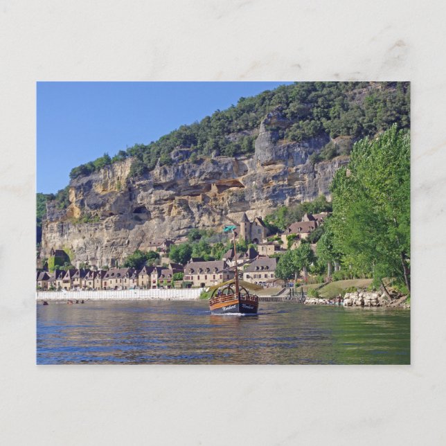 Dordogne River France Postcard (Front)