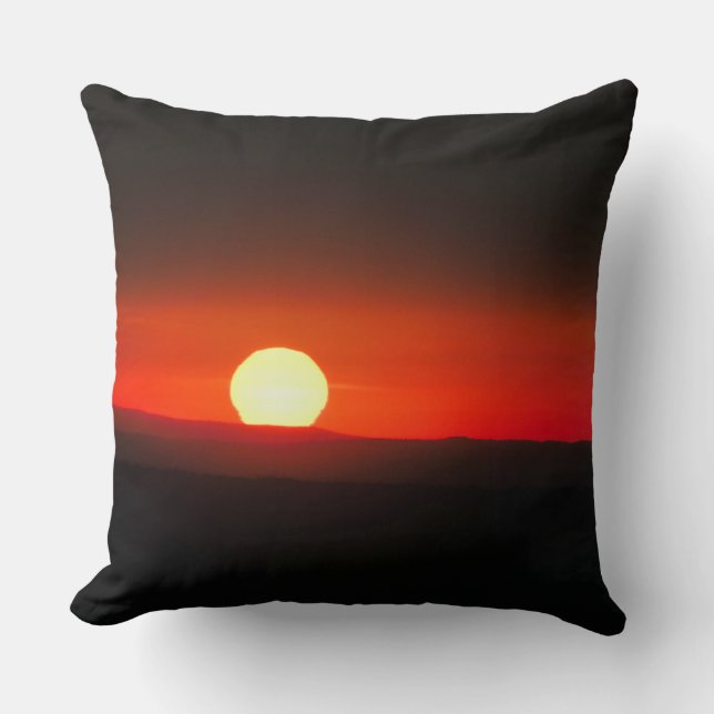 Dordogne Sunrise Cushion (Front)
