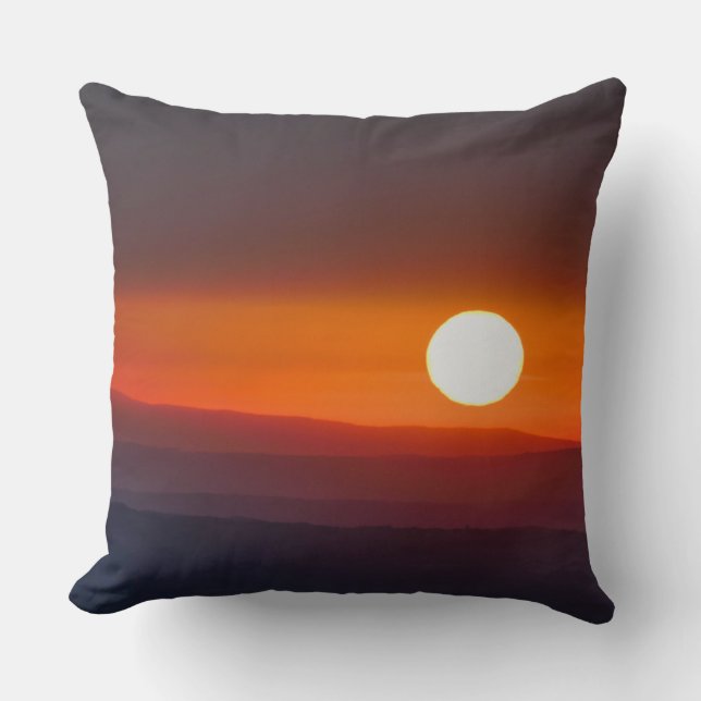 Dordogne Sunrise Cushion (Front)