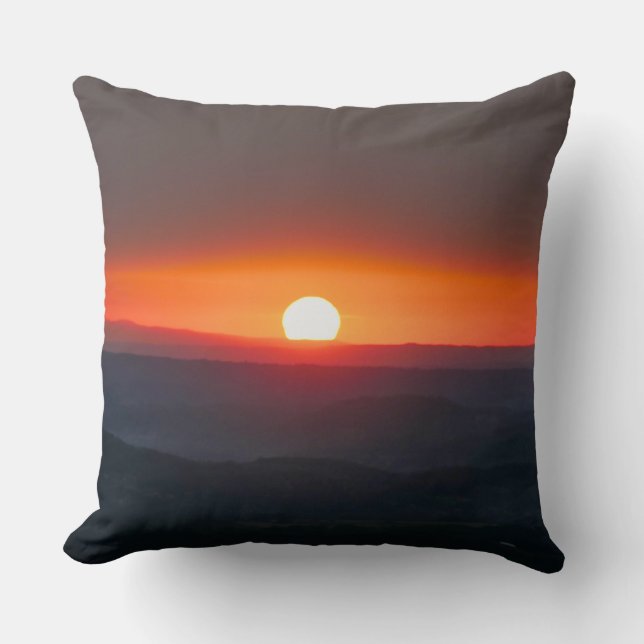 Dordogne Sunrise Cushion (Front)
