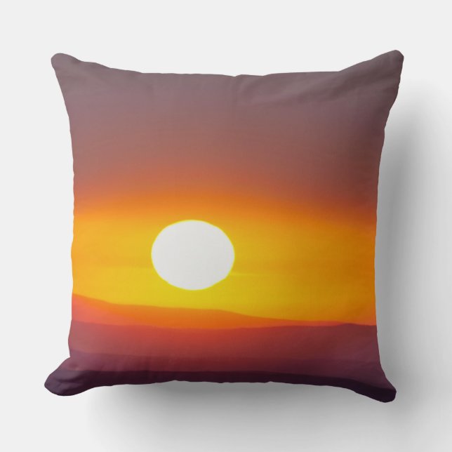 Dordogne Sunrise Cushion (Front)