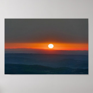 Dordogne Sunrise Poster