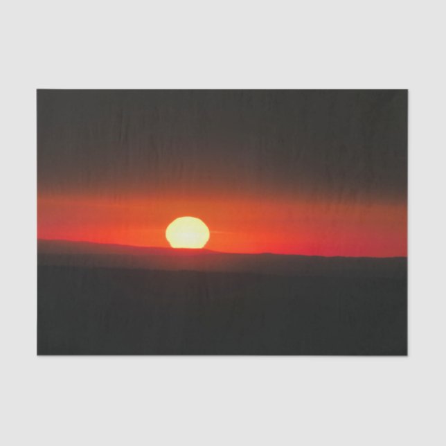 Dordogne Sunrise Tissue Paper (Front)