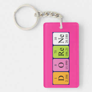 Dorene periodic table name keyring