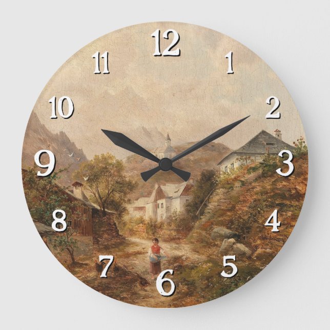 Dorf – Emil Barbarini Large Clock (Front)