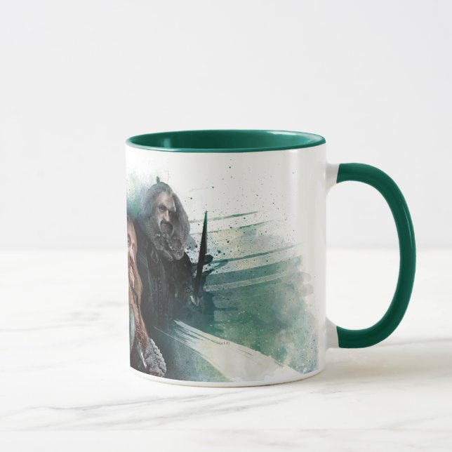 Dori, Bombur, & Oin Graphic Mug (Right)