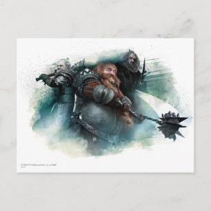 Dori, Bombur, & Oin Graphic Postcard