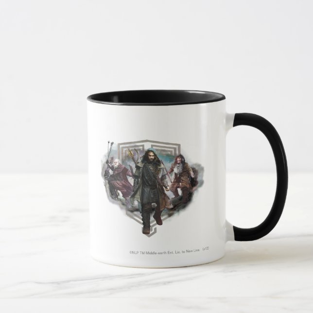 Dori, Kili, and Bifur Mug (Right)