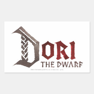 Dori Name Rectangular Sticker