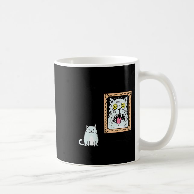 Dorian Gray's Cat Teeshirt From Skunkbear  Coffee Mug (Right)